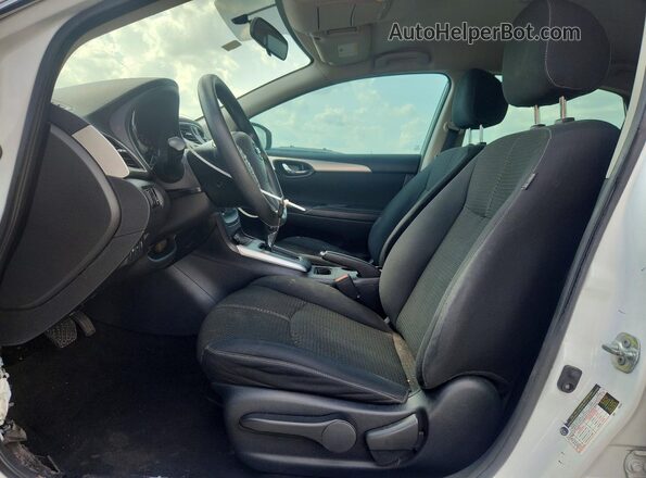 3N1AB7AP5HY247702 2017 NISSAN SENTRA White Widok deski rozdzielczej