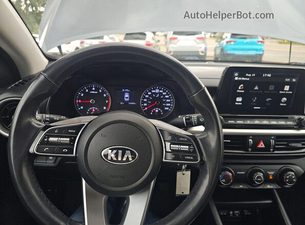 3KPF24AD4LE182455 2020 KIA FORTE Серый Вид задних сидений