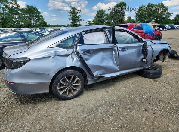 1HGCV1F55NA061127 2022 HONDA ACCORD Silver Przód prawy