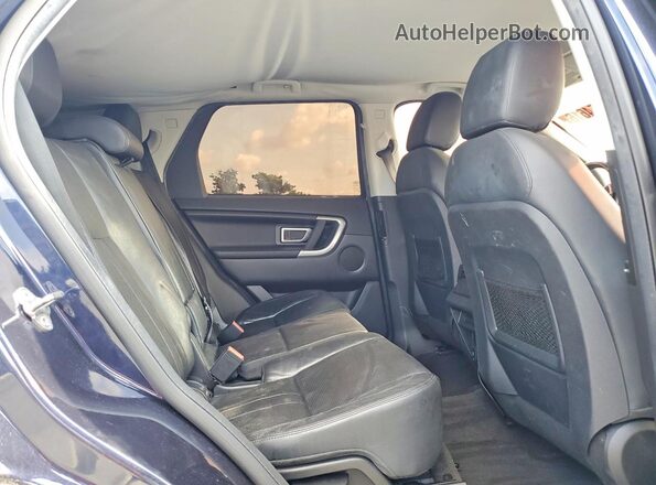 SALCP2FX8KH791660 2019 LAND ROVER DISCOVERY Синий Вид подкапотного пространства