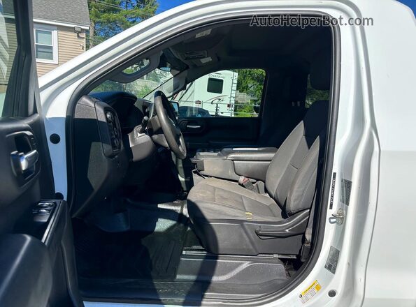 3GCNYAEF9LG109106 2020 CHEVROLET SILVERADO White Вид задніх сидінь