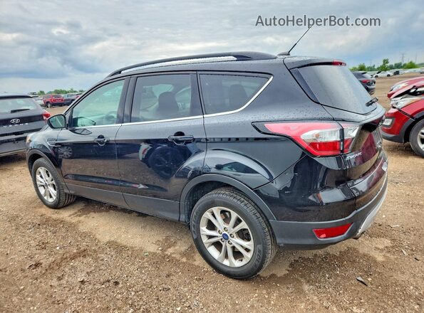 1FMCU0GD4JUD02679 2018 FORD ESCAPE Black Trasero derecho