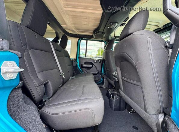 1C4HJXDN4LW149902 2020 JEEP WRANGLER Blue Вид ззаду