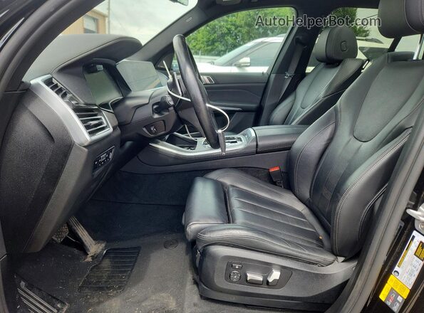 5UXTA6C08M9D53551 2021 BMW X5 Black Առջևի վահանակի տեսք