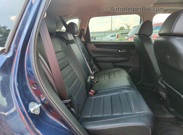 5J6RS4H7XSL014865 2025 HONDA CR-V Синий Вид задней части салона