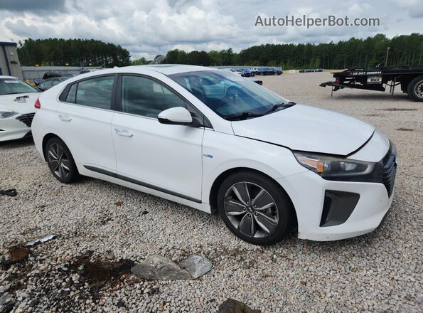 KMHC85LC2HU046566 2017 HYUNDAI IONIQ White Front view