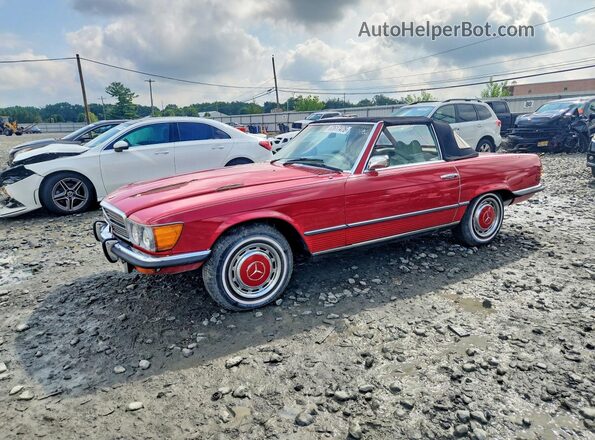 10704412003659 1972 MERCEDES-BENZ SL-CLASS Red Задня ліва чверть