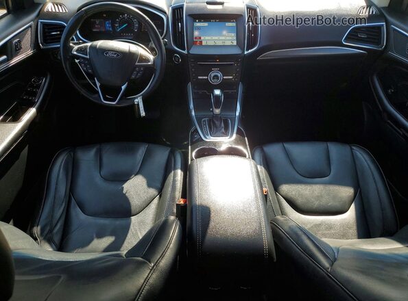 2FMPK3K91JBB06877 2018 FORD EDGE Black Սարքավորումների վահանակի տեսք