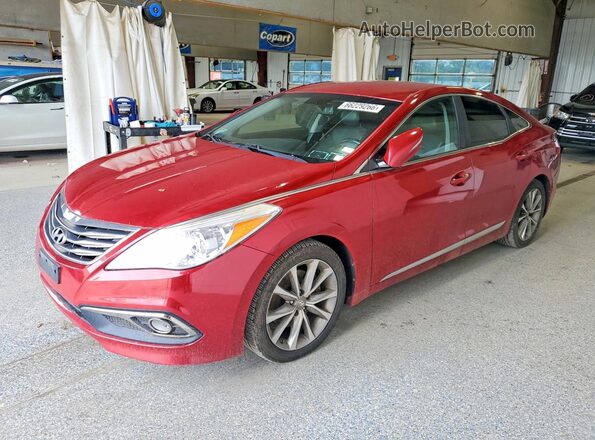 KMHFG4JG8GA505549 2016 HYUNDAI AZERA Красный Задняя левая четверть