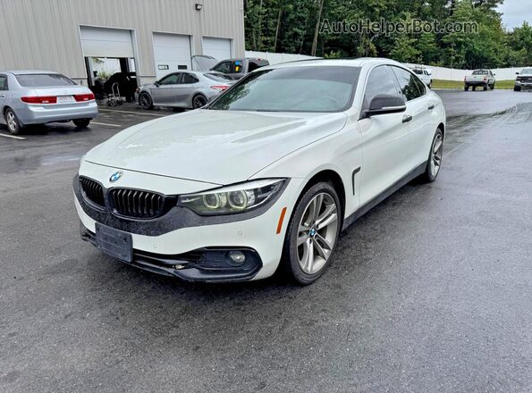 WBA4J3C51JBG91696 2018 BMW 4 SERIES Белый Задняя левая четверть