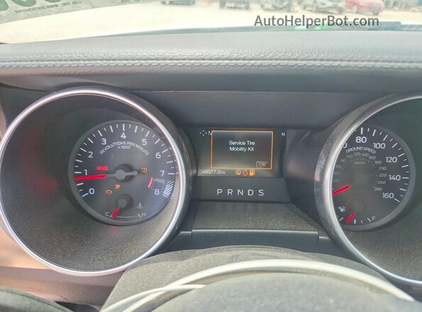 1FA6P8CF4L5180732 2020 FORD MUSTANG White Vista de los asientos traseros