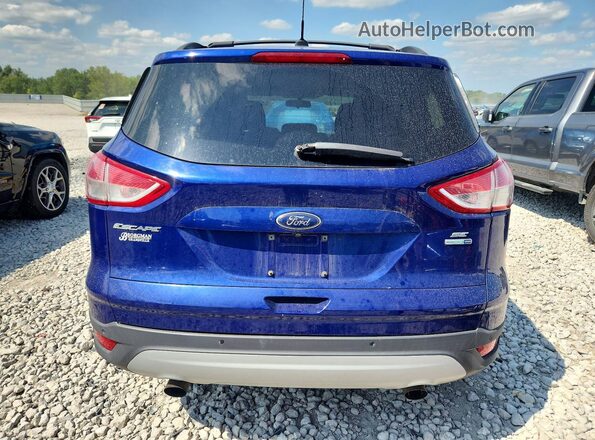 1FMCU9GX8GUC29999 2016 FORD ESCAPE Синий Вид салона спереди