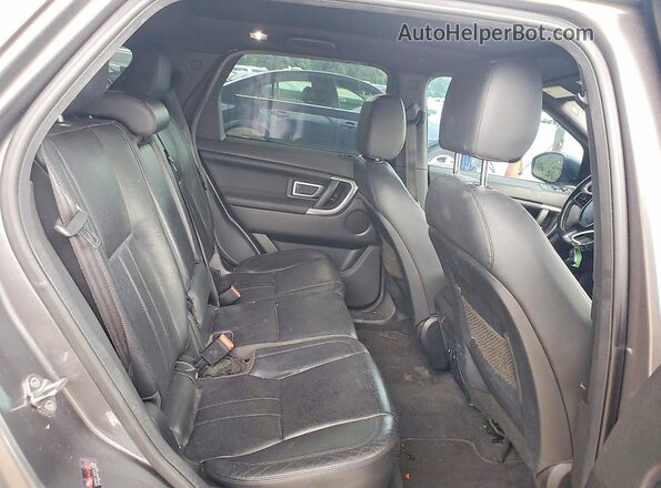 SALCR2BG9HH638584 2017 LAND ROVER DISCOVERY Gray Rear interior view