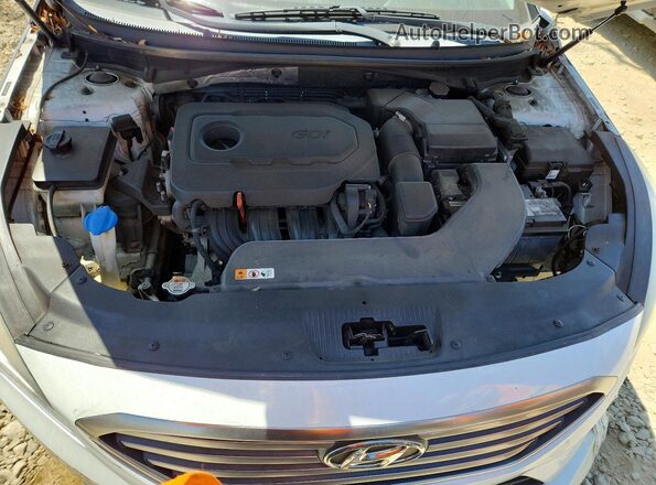 5NPE24AF6GH309995 2016 HYUNDAI SONATA White Widok komory silnika