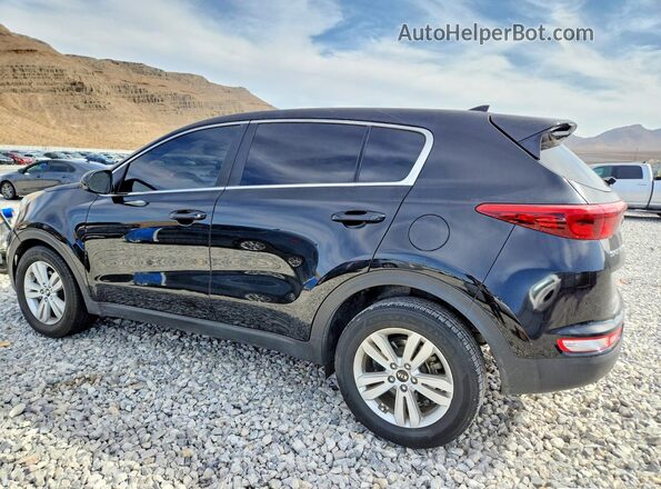 KNDPM3AC7J7329641 2018 KIA SPORTAGE Black უკანა მარჯვენა