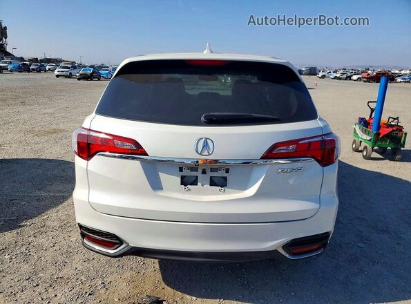 5J8TB3H56HL000346 2017 ACURA RDX White Вид салону спереду