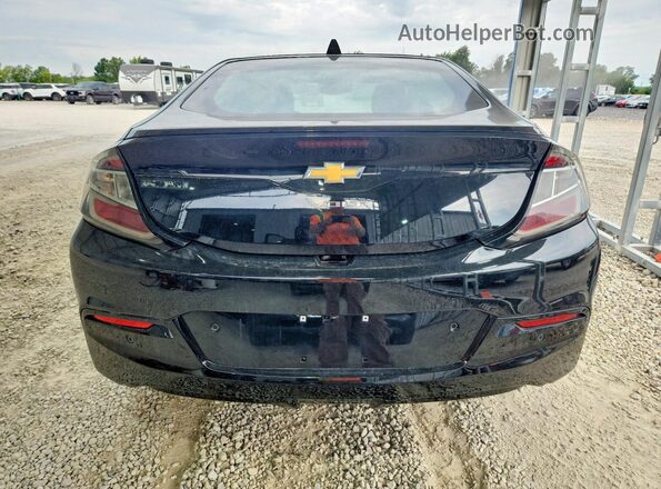 1G1RB6S51HU100067 2017 CHEVROLET VOLT Черный Вид салона спереди