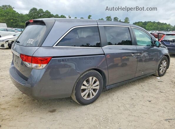 5FNRL5H64GB137975 2016 HONDA ODYSSEY Silver Delantero derecho