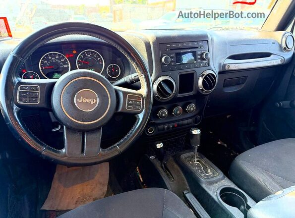 1C4BJWDG3GL194273 2016 JEEP WRANGLER Черный Вид задних сидений