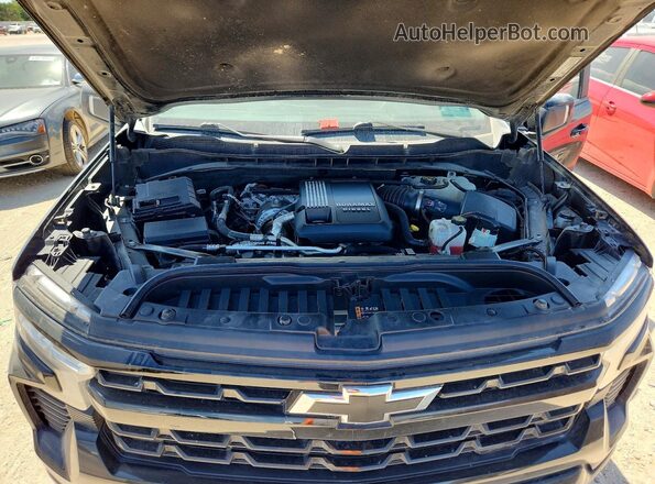 3GCUDFE82PG341994 2023 CHEVROLET SILVERADO Black Вид підкапотного простору
