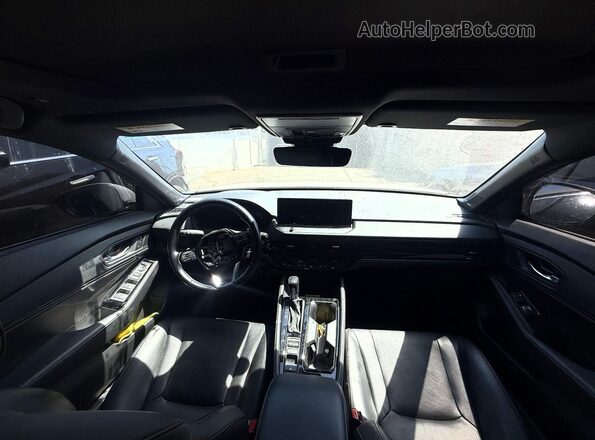 1HGCY2F89PA006965 2023 HONDA ACCORD Gray Widok tylnych siedzeń