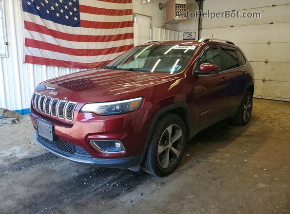 1C4PJMDX4KD158363 2019 JEEP CHEROKEE Red Հետևի ձախ