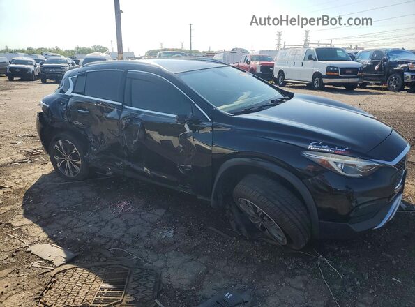 SJKCH5CR5JA005958 2018 INFINITI QX30 Black წინა ხედი