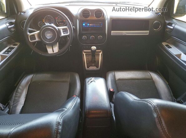 1C4NJDEB9GD757812 2016 JEEP COMPASS Black Vista del cuadro de instrumentos