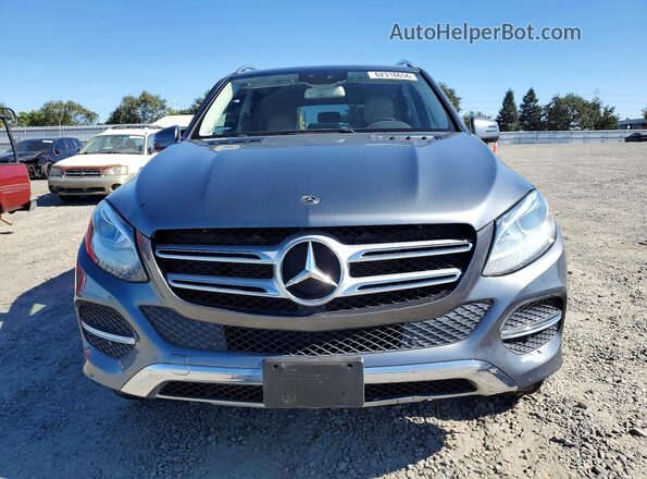 4JGDA5JB5JB150537 2018 MERCEDES-BENZ GLE Серый Вид сзади