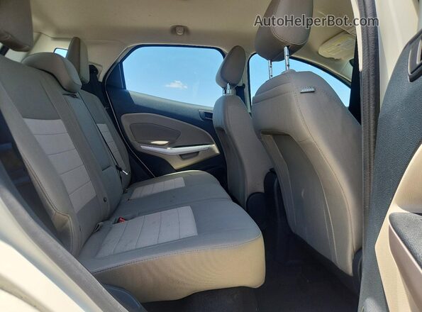 MAJ6S3FL4NC467005 2022 FORD ECOSPORT Белый Вид задней части салона