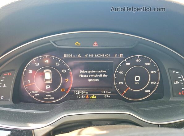 WA1LAAF70JD015493 2018 AUDI Q7 Black Вид задніх сидінь