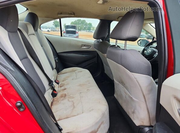 5YFEPRAE1LP095288 2020 TOYOTA COROLLA Red Սալոնի հետևի տեսք