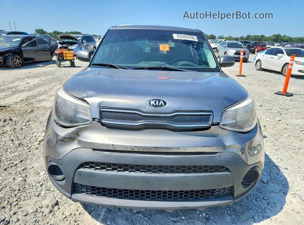 KNDJN2A22K7642876 2019 KIA SOUL Gray Հետևի տեսք