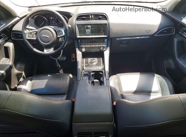 SADCK2FX0KA398741 2019 JAGUAR F-PACE White Вид щитка приладів