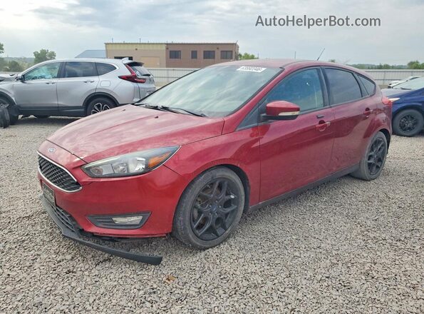 1FADP3K24GL310566 2016 FORD FOCUS Красный Задняя левая четверть