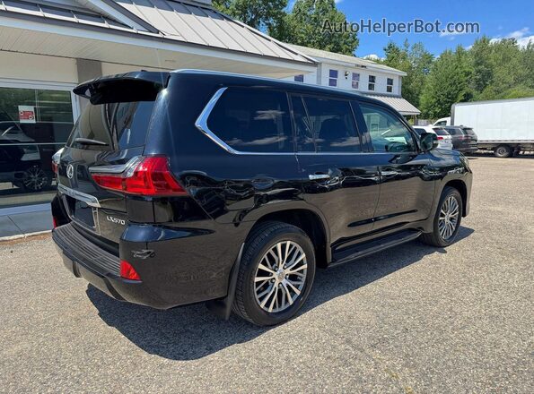 JTJHY7AX3J4262165 2018 LEXUS LX Black Вид спереду