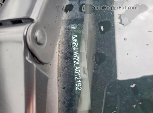 5J6RW1H22LA012192 2020 HONDA CR-V Silver Vista interior de 360 grados