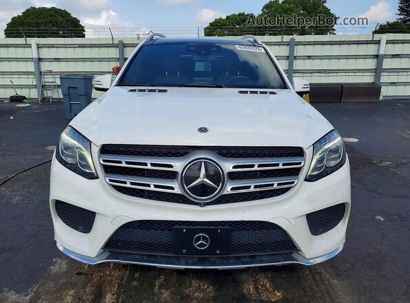 4JGDF7DE5HA989526 2017 MERCEDES-BENZ GLS-CLASS Белый Вид сзади
