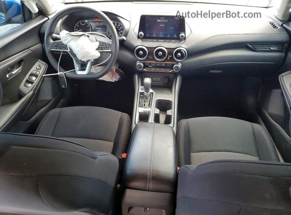 3N1AB8CV6RY330901 2024 NISSAN SENTRA Blue ხელსაწყოთა პანელის ხედი