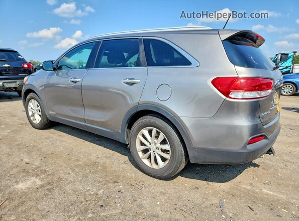 5XYPGDA52HG213131 2017 KIA SORENTO Серый Задняя правая четверть