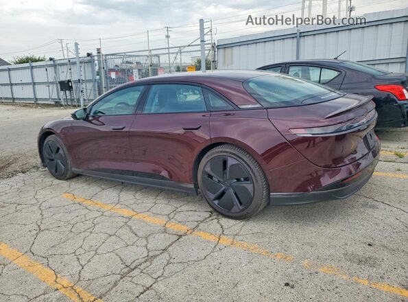 50EA1TEA7SA002518 2025 LUCID AIR Burgundy უკანა მარჯვენა