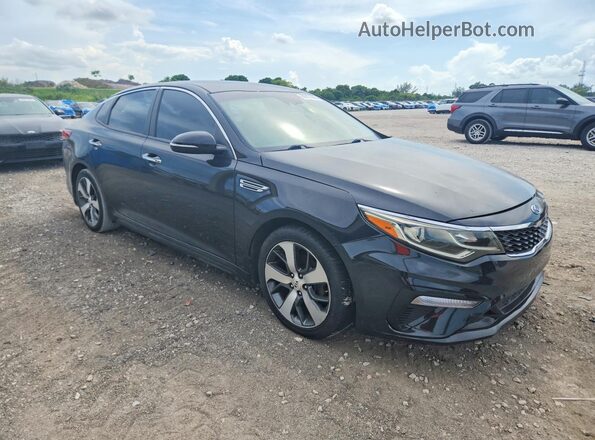 5XXGT4L38LG397253 2020 KIA OPTIMA Black Դիմացի տեսք