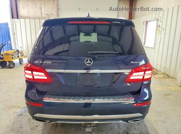 4JGDF6EE8HA981509 2017 MERCEDES-BENZ GLS-CLASS Blue Vista interior delantera