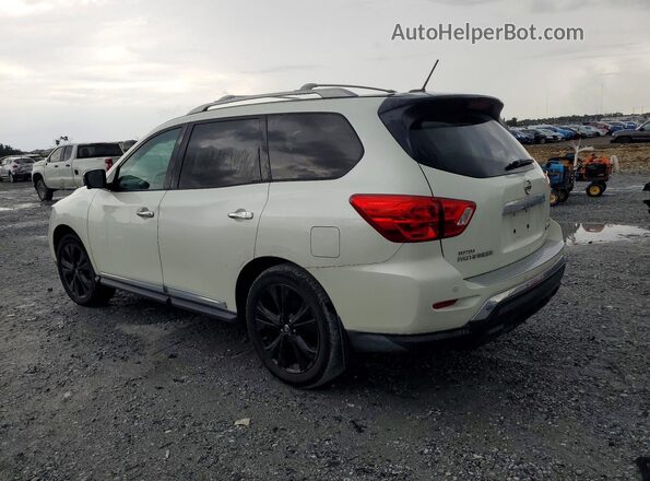 5N1DR2MM2HC902610 2017 NISSAN PATHFINDER Белый Задняя правая четверть