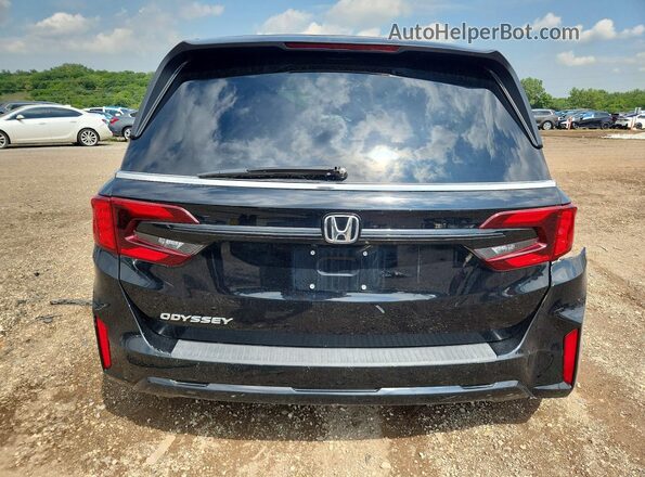 5FNRL6H68SB083367 2025 HONDA ODYSSEY Black Սալոնի դիմացի տեսք