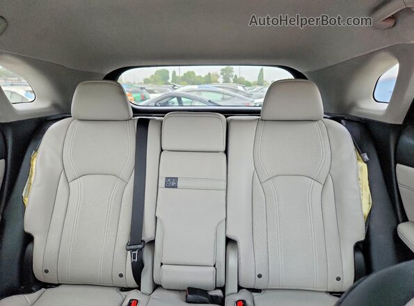 2T2ZZMCA6KC139272 2019 LEXUS RX White უკანა სალონის ხედი