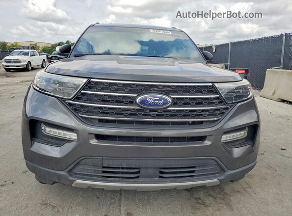 1FMSK7DH6LGA76986 2020 FORD EXPLORER Gray უკანა ხედი