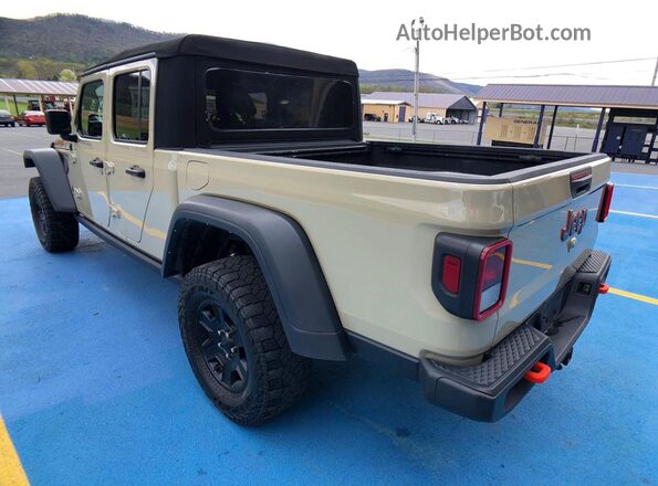 1C6JJTEG5NL163197 2022 JEEP GLADIATOR Tan Widok z przodu