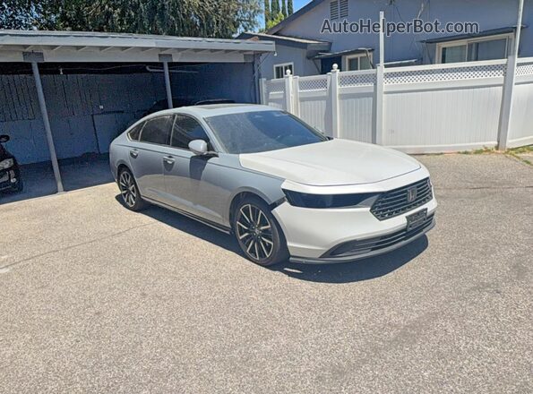 1HGCY2F89PA006965 2023 HONDA ACCORD Gray Tył lewy
