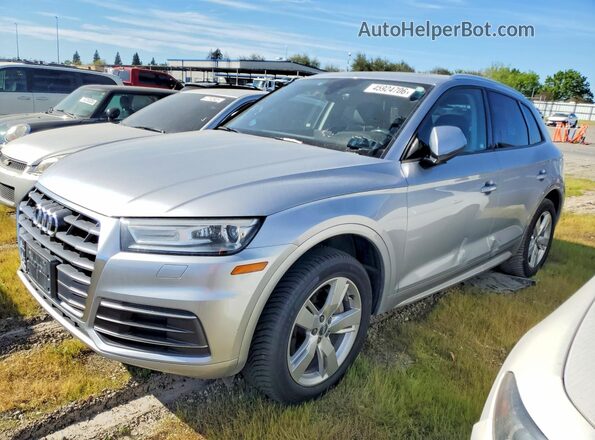 WA1ANAFY8J2020165 2018 AUDI Q5 Серебряный Задняя левая четверть